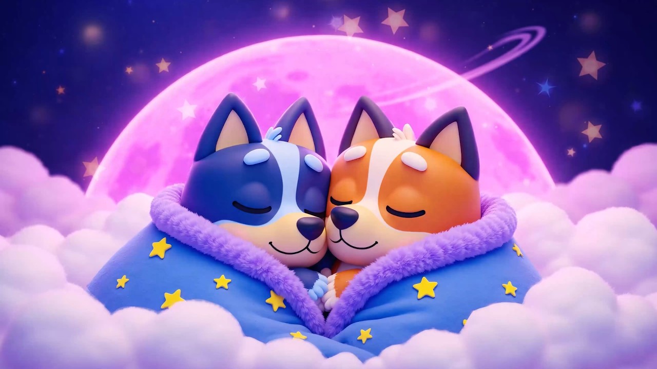 Колыбельная Bluey Для Сна 🌙 Мягкая Расслабляющая Музыка Для Сна, Успокоения Мыслей И Комфорта