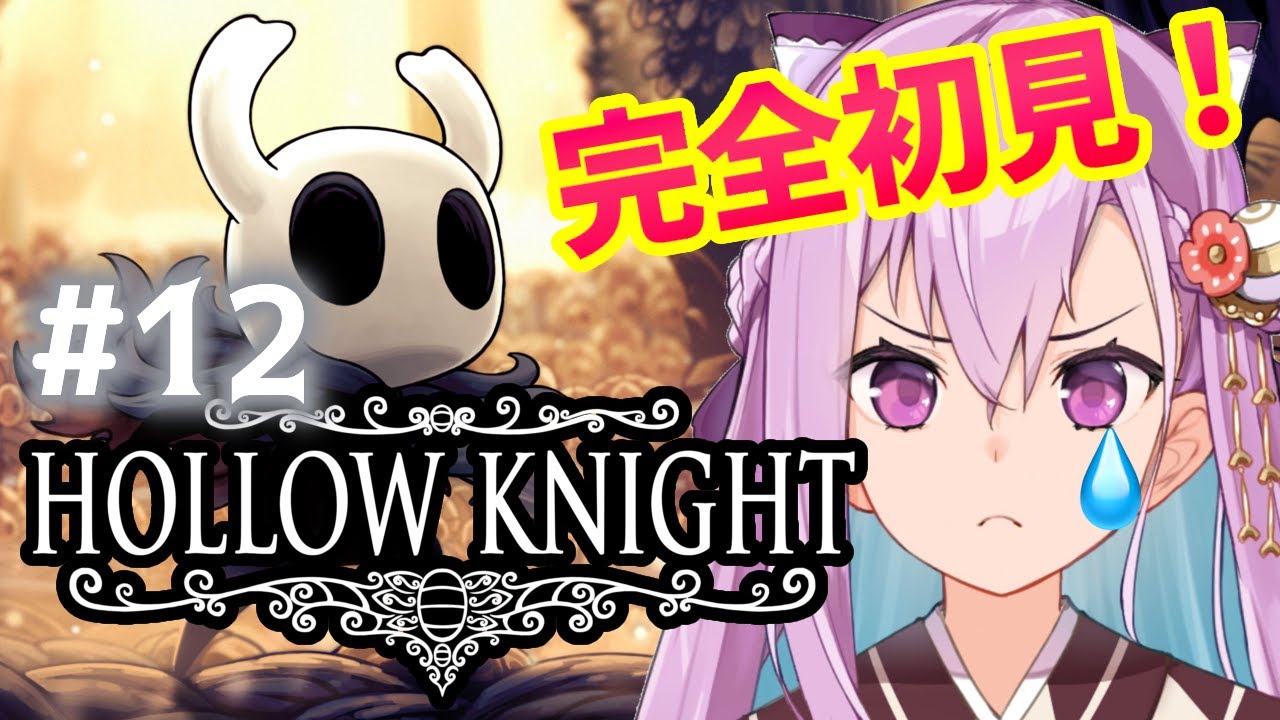 【Hollow Knight】完全初見！今日こそ同胞に勝ちたい…！#12【#紫織一華 】#vtuber