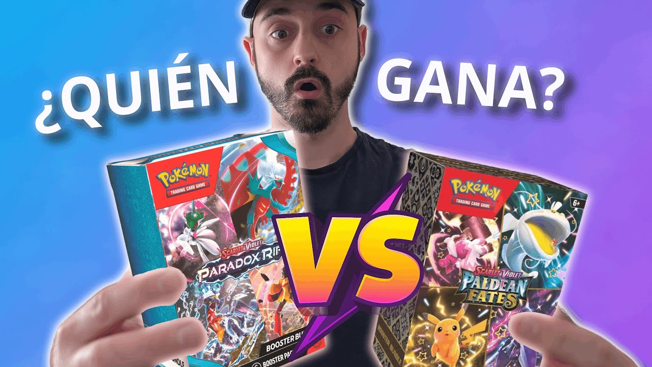 Paldean Fates vs Paradox Rift ¿Cuál ganará?