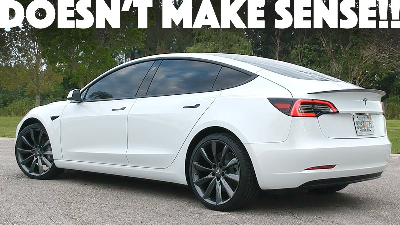 20-дюймовые колеса с нулевым диапазоном воздействия — Tesla Model 3 SR+ 2021 года
