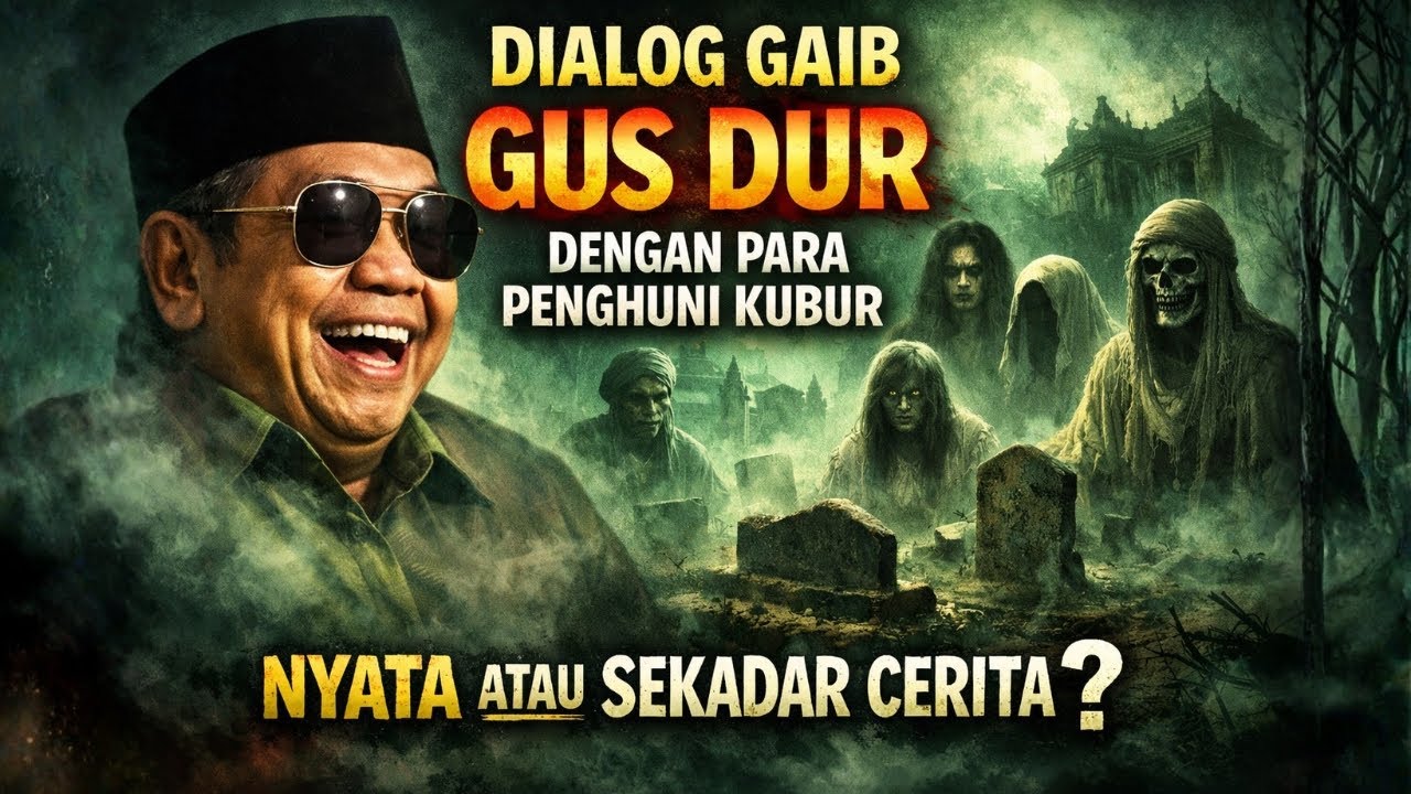 Gus Dur Pernah Berdialog dengan Penghuni Kubur? Kisah yang Menggemparkan