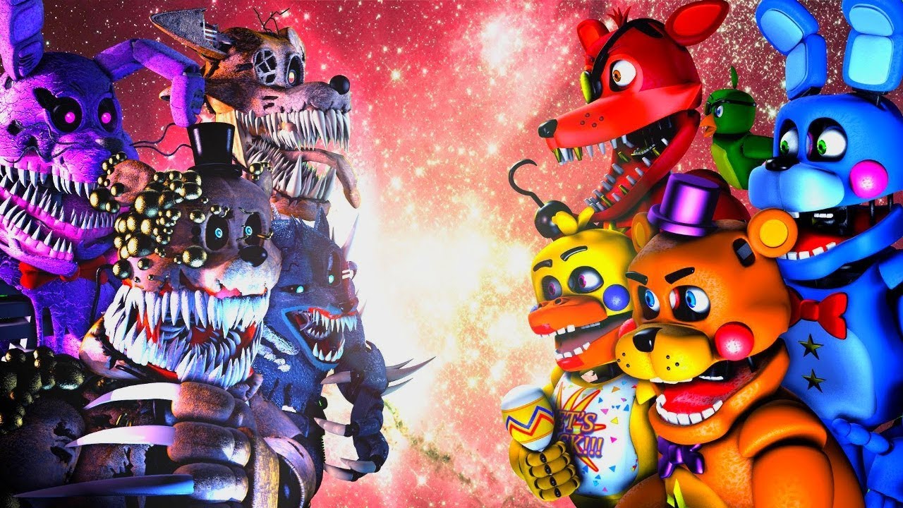 [SFM FNAF] Twisted vs Rockstar