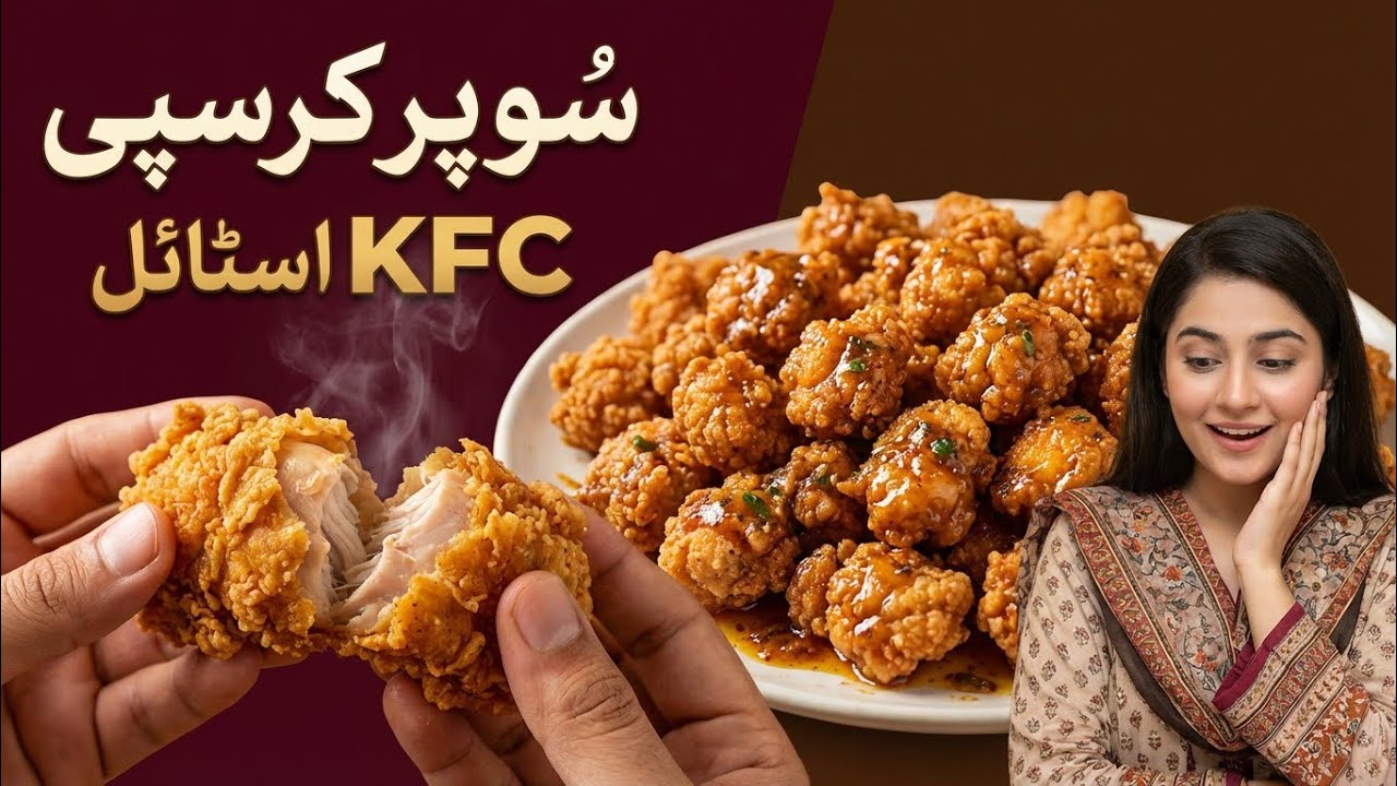 How To Make Delicious Crispy Chicken | KFC Style Chicken Rrecipe 