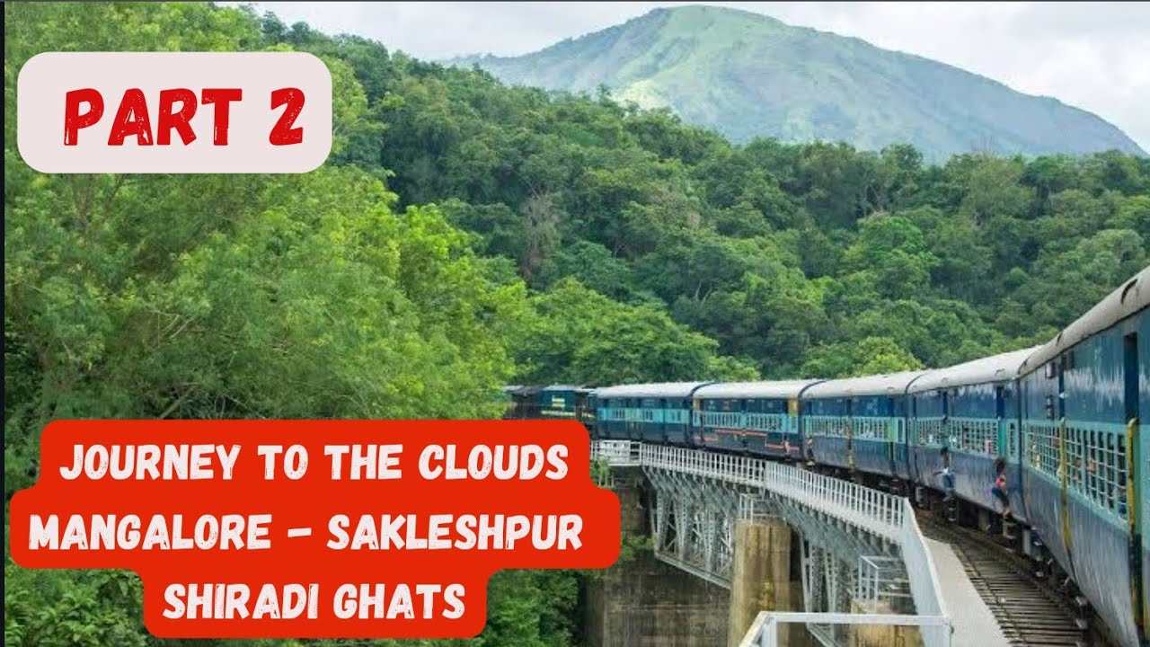Western Ghats Train Journey | 16516 Karwar Yesvantpur Exp Indian Railways Scenic Journey | 4K