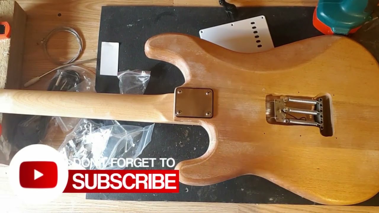 BH - Harley Benton Stratocaster Kit Build Part 2 - What a Surprise!! - BUTT FLUFF PRODUCTIONS