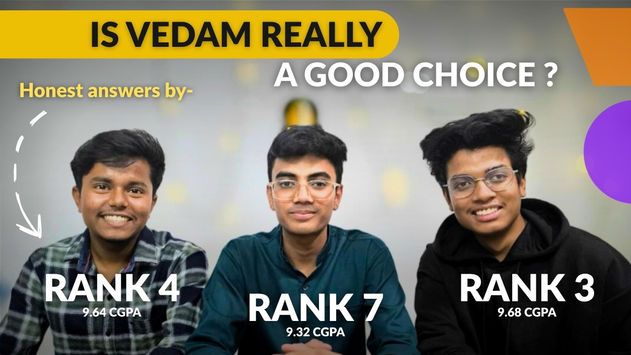 First Semester at Vedam School Of Technology  🎓
