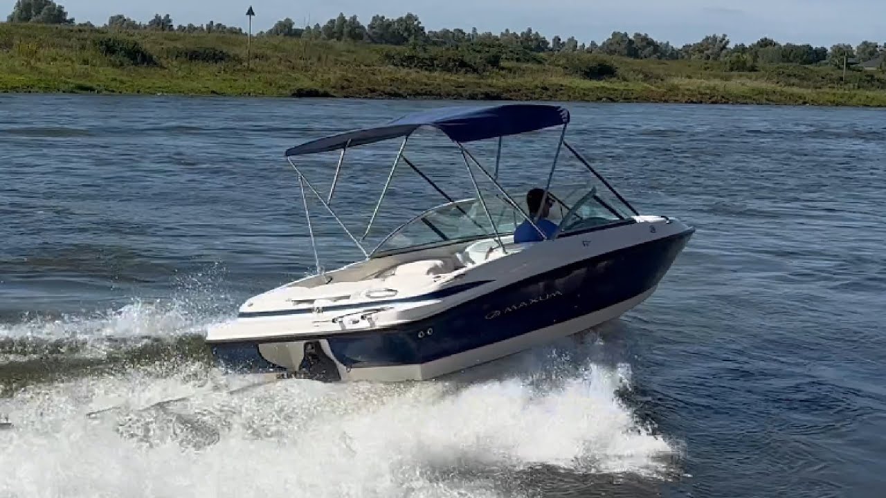 Maxum 1800 MX 2007 3.0 Mercruiser WATER TEST #speedboat #boat