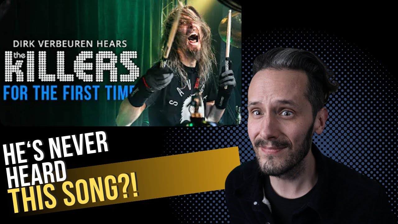 Drummers HONEST reaction | MEGADETHS drummer - Mr. Brightside