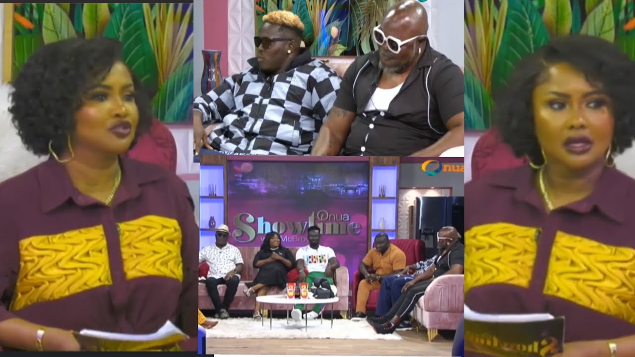 Interesting moment of Bukom Banku on onua showtime with Mcbrown