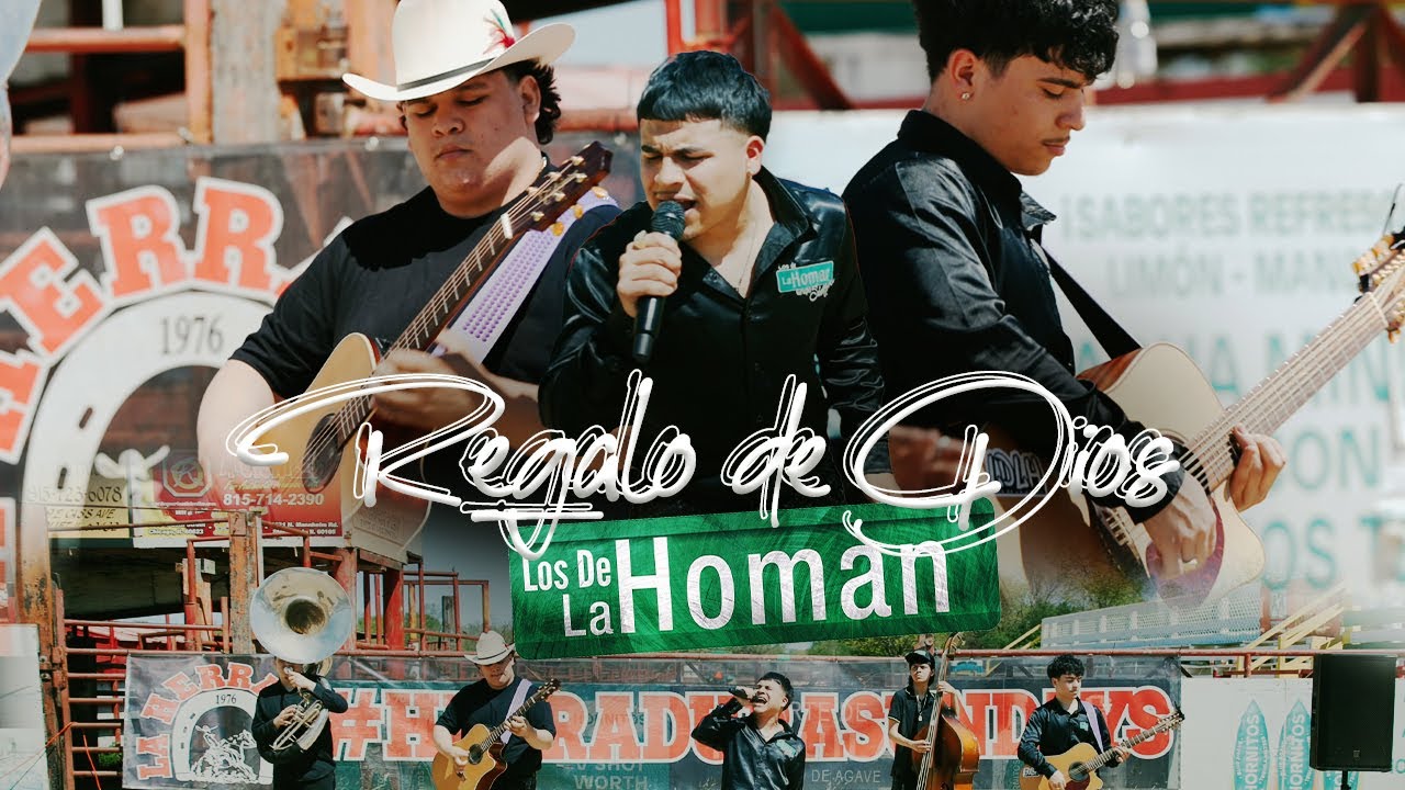 Los de La Homan - Regalo de Dios (En vivo)