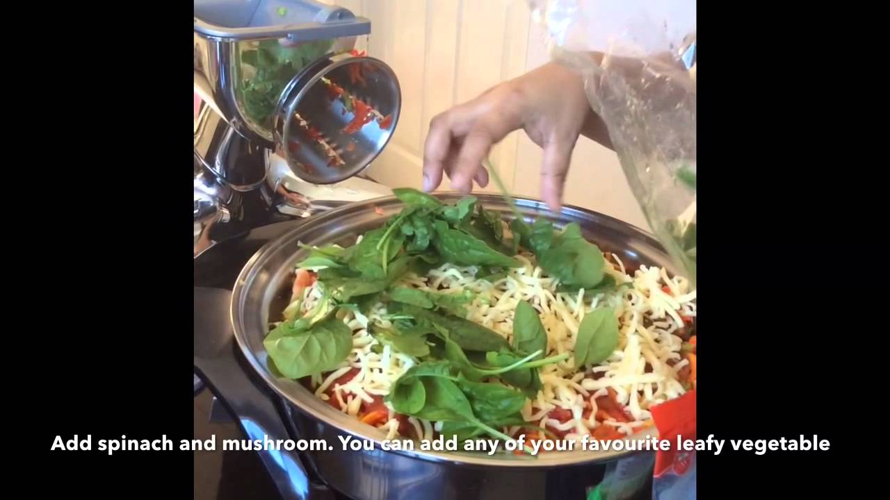 Vegetable Lasagna using Saladmaster Skillet