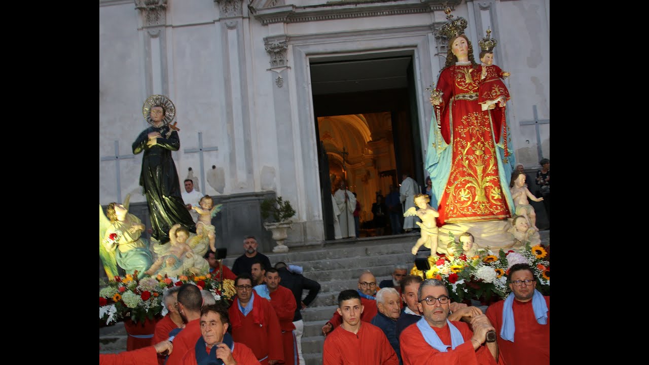 Processione Statue S.Gerardo e Madonna del Rosario a Passiano video3  - Cava De' Tirreni- 20.10.2024