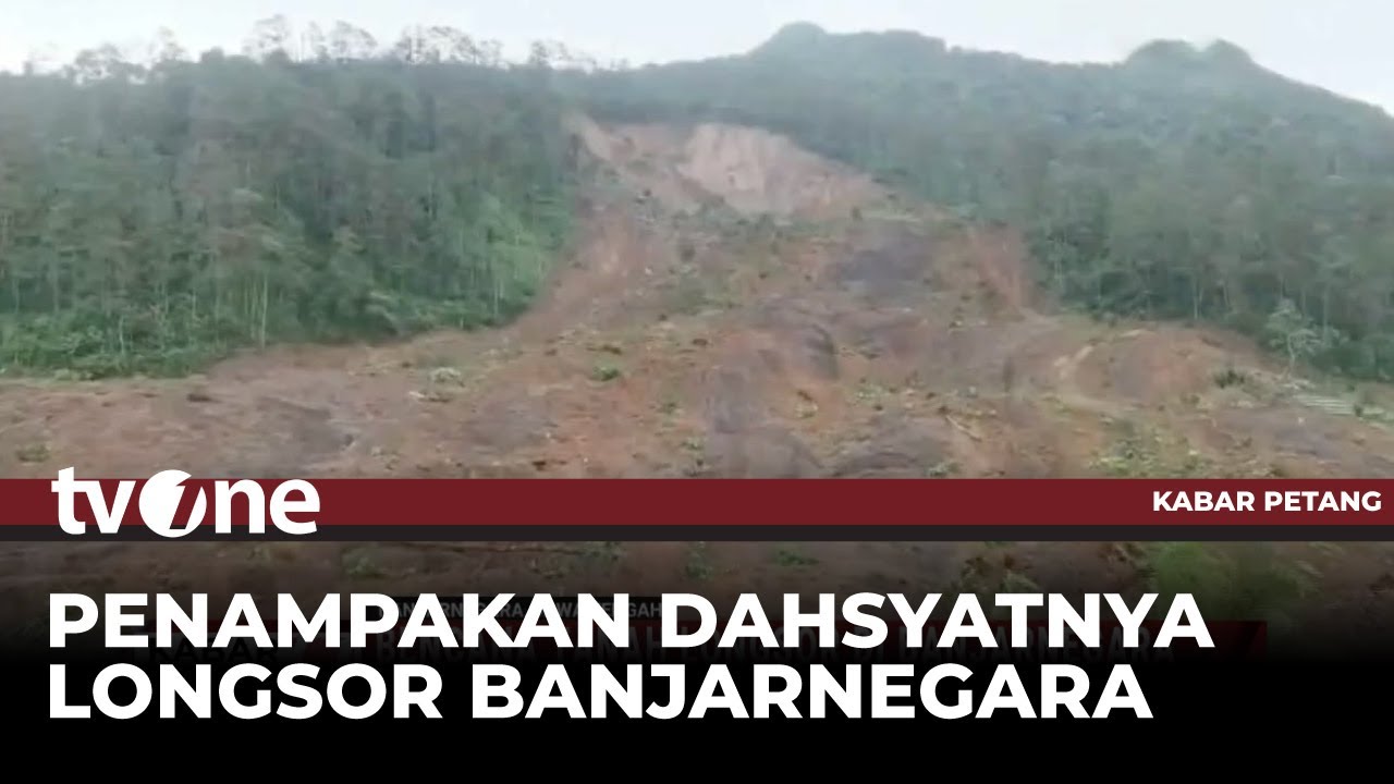 Pantauan Udara Bencana Longsor di Banjarnegara, Area Terdampak Seluas 10 Hektar | tvOne