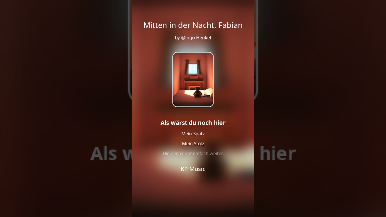 Mitten in der Nacht, Fabian 