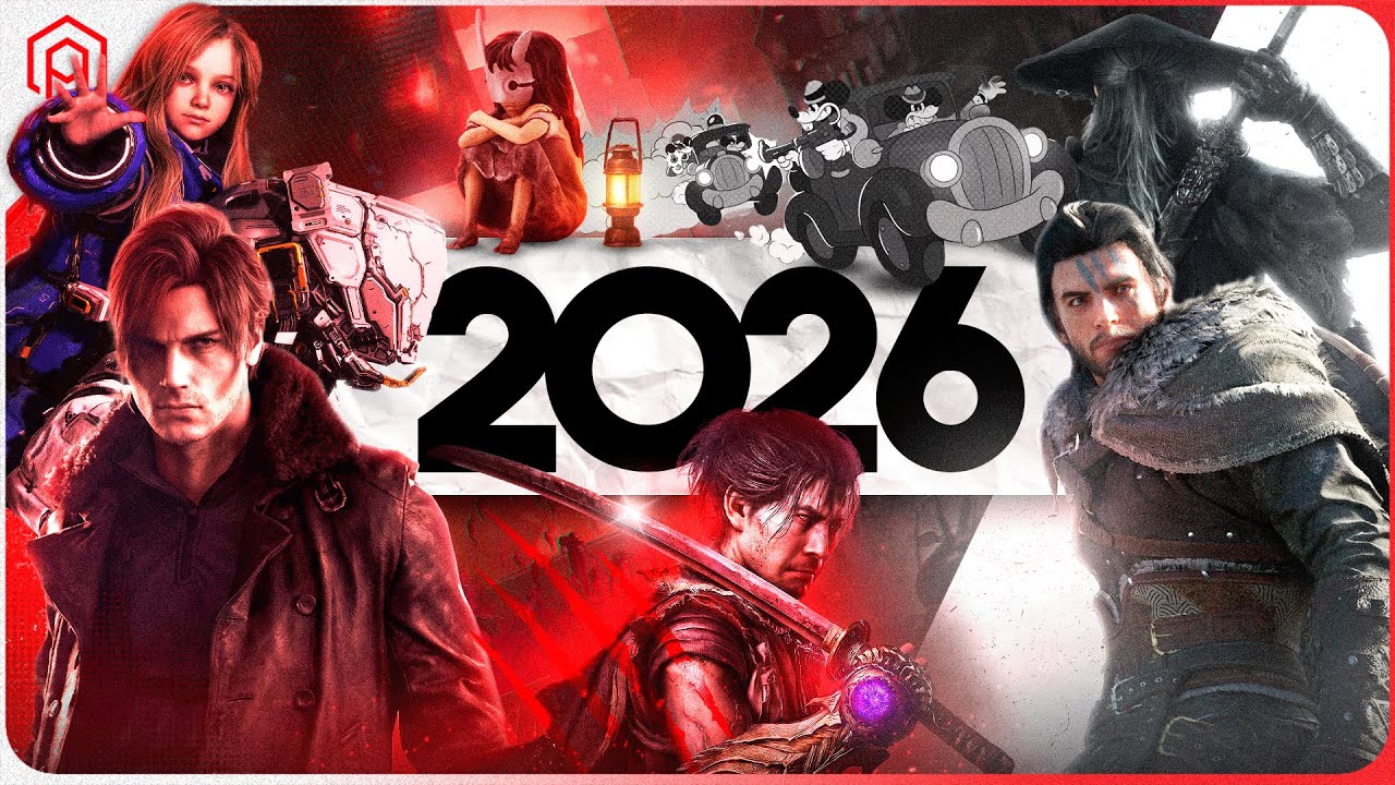 Meus Jogos Mais ESPERADOS Para 2026!