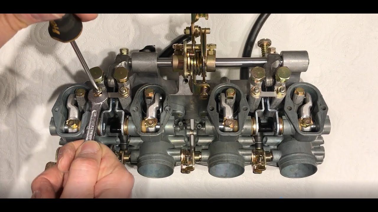 Honda CB 500 Four Vergaser Montage Carburetor Assembly Part 5