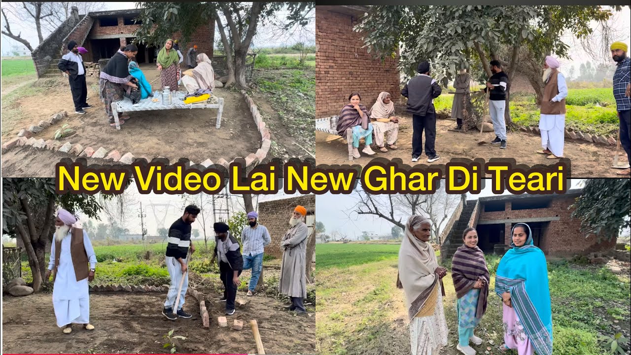 New Video Lai New Ghar Di Teari , Jeyan nal ronka hundia ghara ch