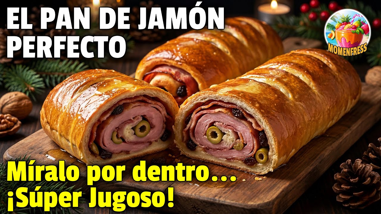 El MEJOR PAN DE JAMÓN que harás esta Navidad 🎄 Receta Venezolana INFALIBLE y Jugosa