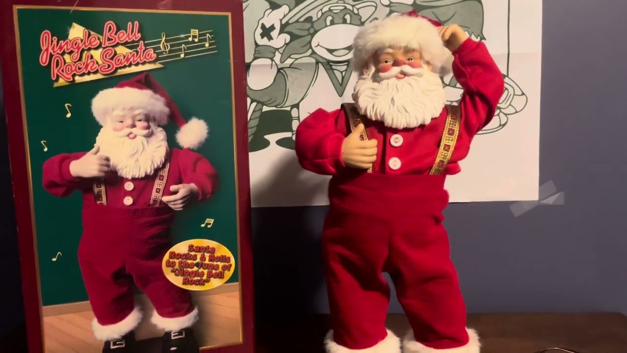 Animated Jingle Bell Rock Santa
