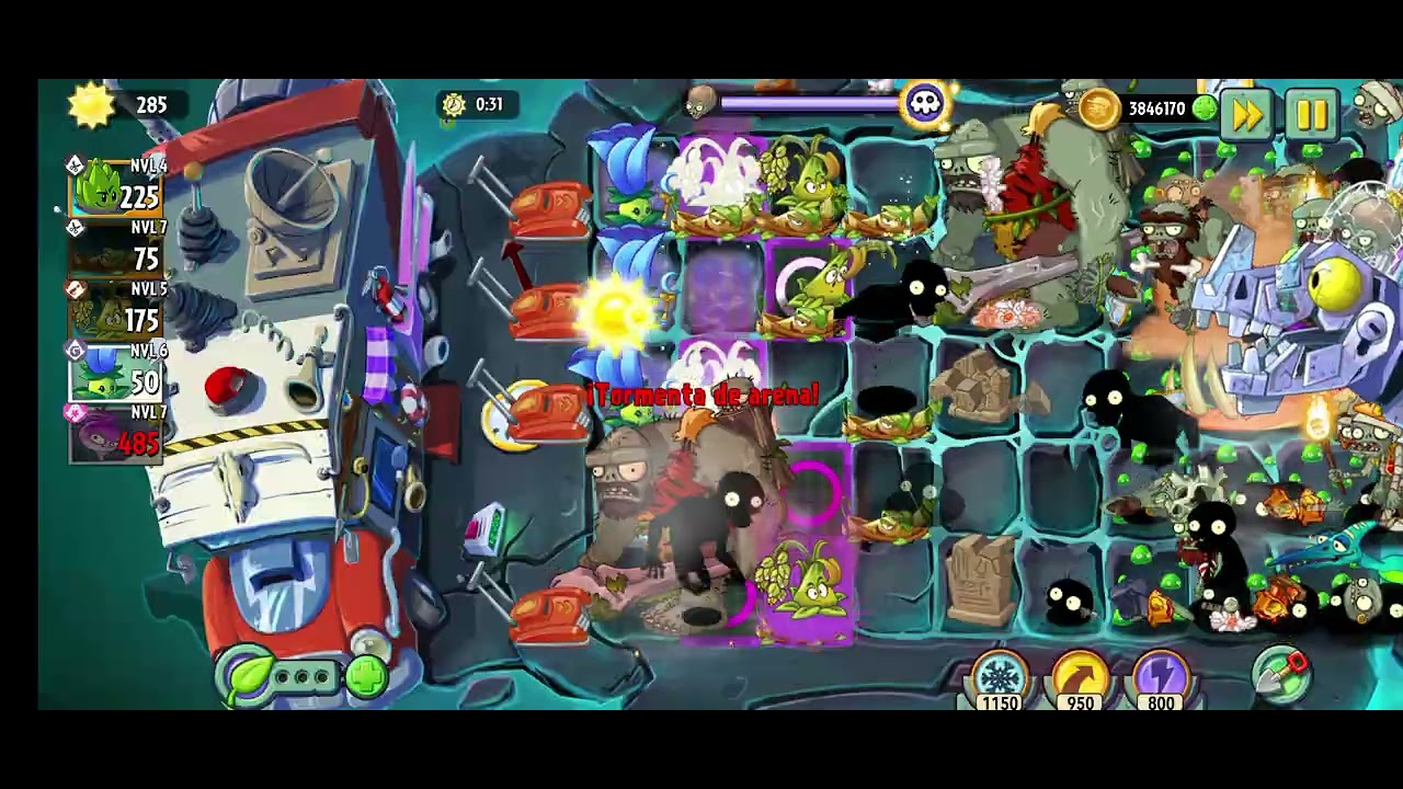 #PVZ2 2026 Búsqueda de Penny-Dardachofa 3 batallas vs Dr Zomboss complicado nivel difícil+#Arena😔