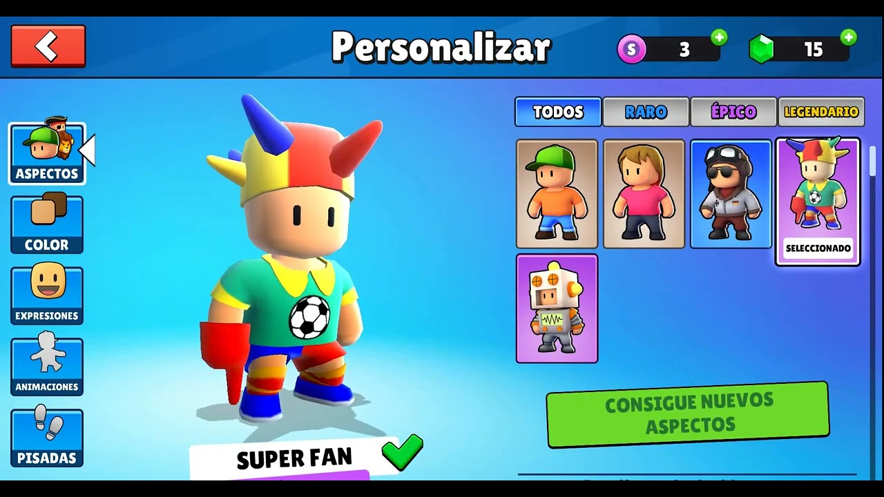 Jugando stamble guys