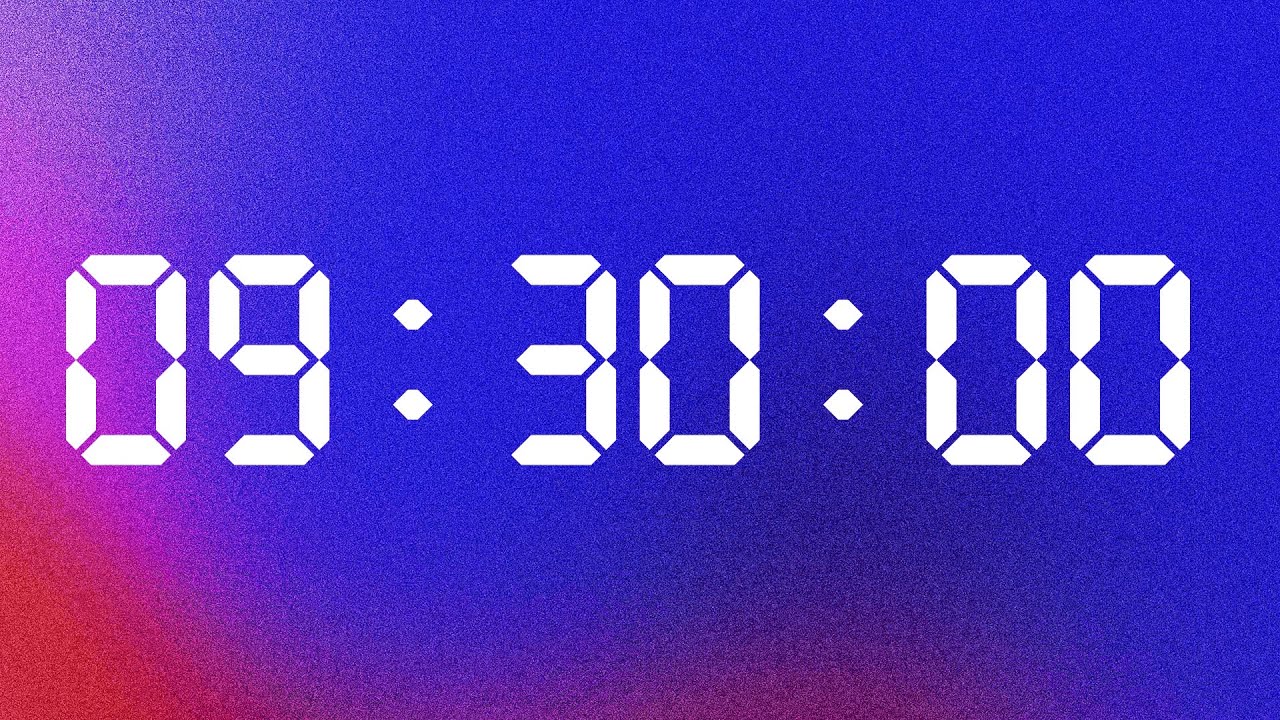 🎵 9 Hour 30 Minute LoFi Abstract Timer To Match Your Vibe | Lo-Fi Abstract Edition | NX 🎵🎵