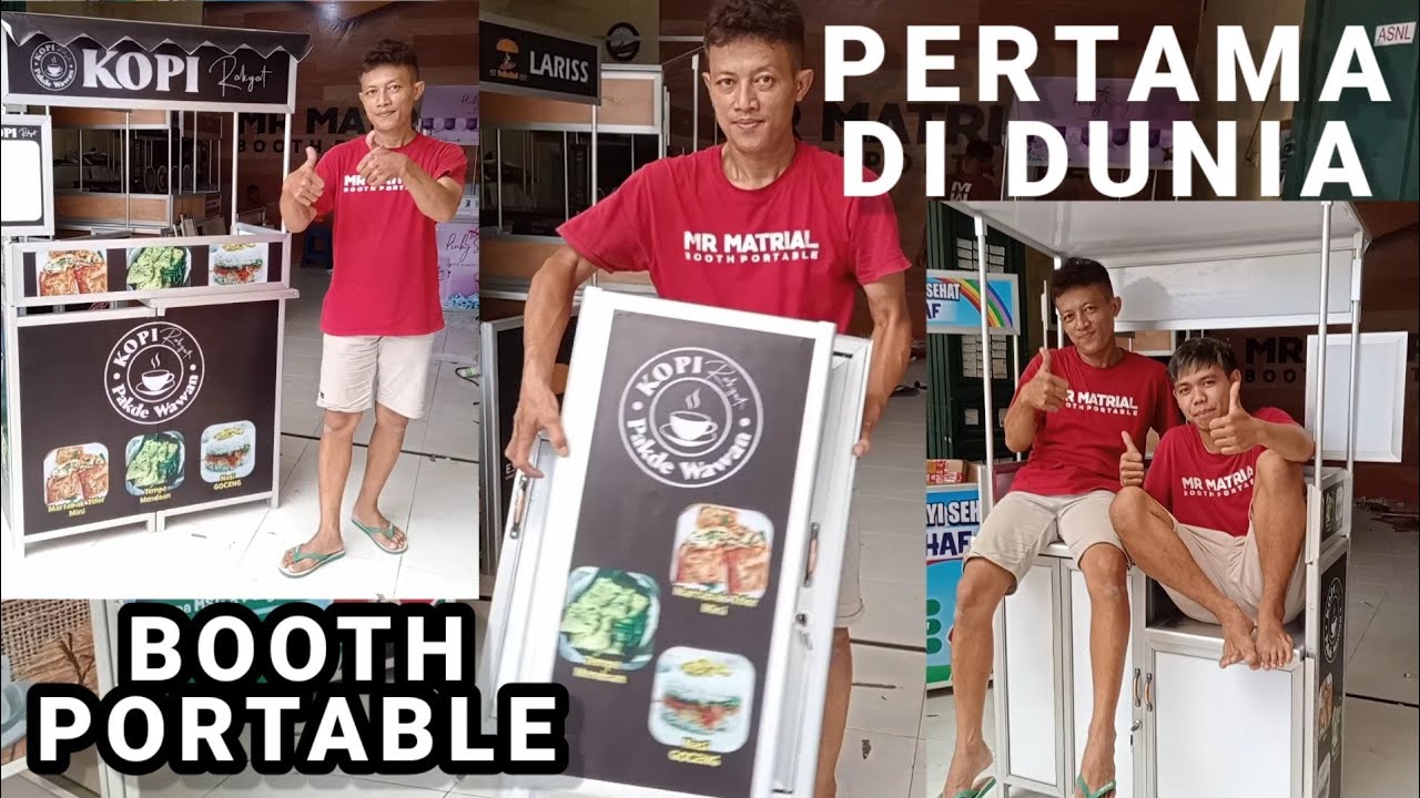 Mata Dunia Terbelalak Melihat Booth Portable Yang Satu Ini .. Pertama Di Dunia