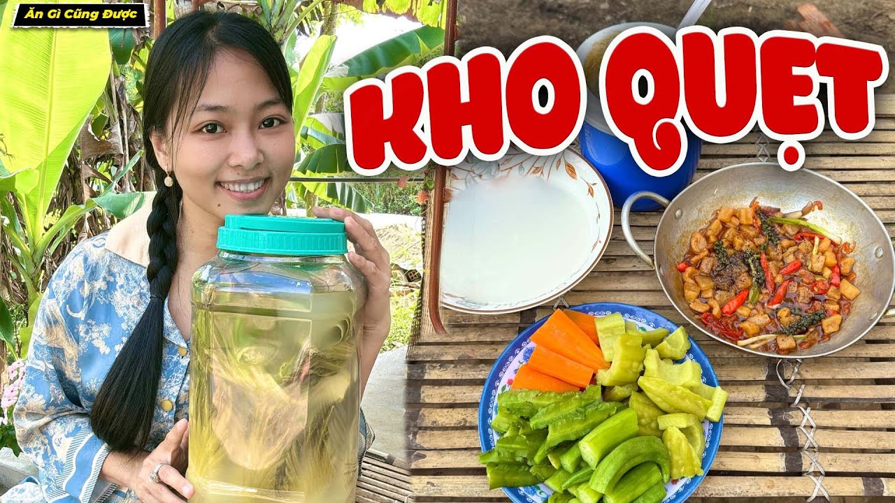 Bữa Cơm Kho Quẹt Với Nước Cơm Chuẩn Miền Tây Đơn Giản Ăn Rất Cuốn - Ăn Gì Cũng Được