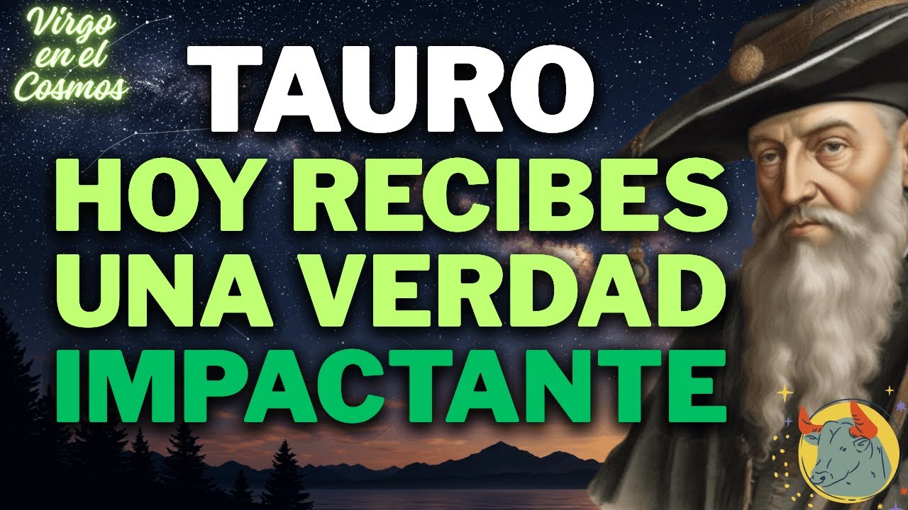♉ TAURO ¡HOY MARTES 6 TE ESPERA UN NOTICIÓN! 😱💥 LA VERDAD LLEGA DE QUIEN MENOS IMAGINAS