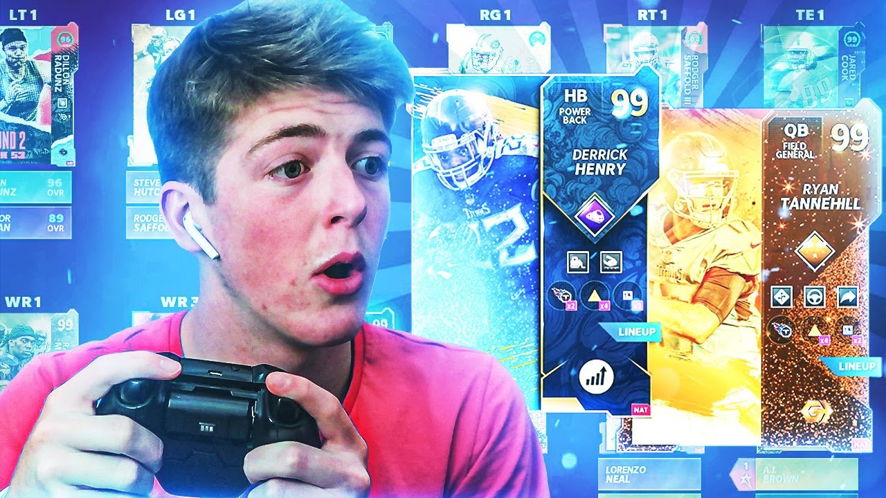 The BEST All-Time Titans Theme Team! Madden 21 Ultimate Team
