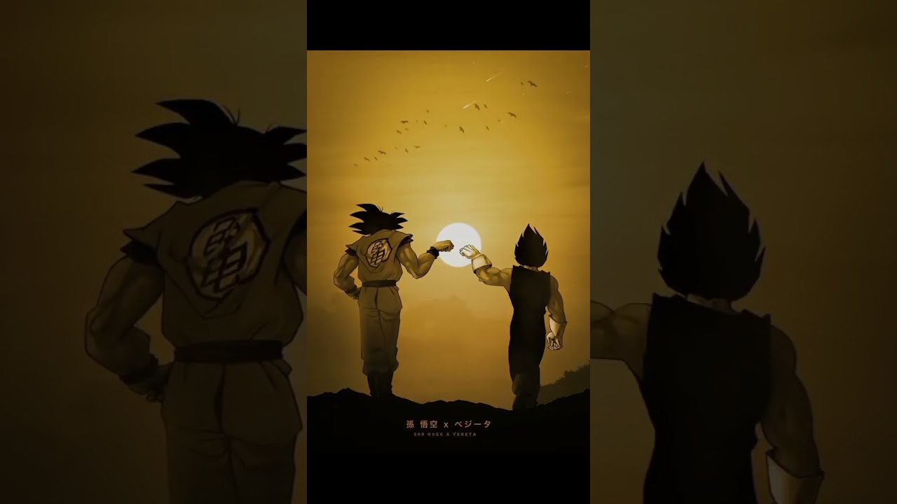 dragon Ball woulds best friends/goku.vegita/ 