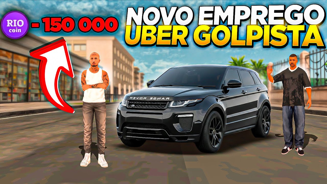 TRABALHEI NO NOVO EMPREGO DE UBER GOLPISTA DO RIO RISE