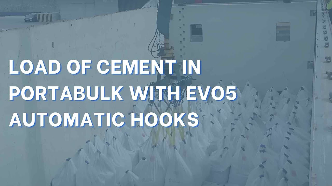 Automatic Hooks with Spring Loaded Latch with Big Bags 1 | Smart Lifting Solutions | Elebia