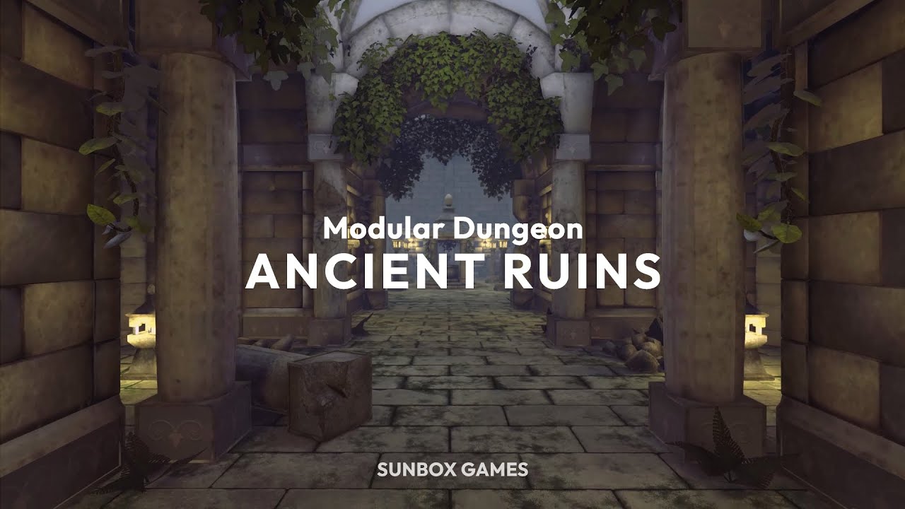 Modular Dungeon: Ancient Ruins - Asset Pack