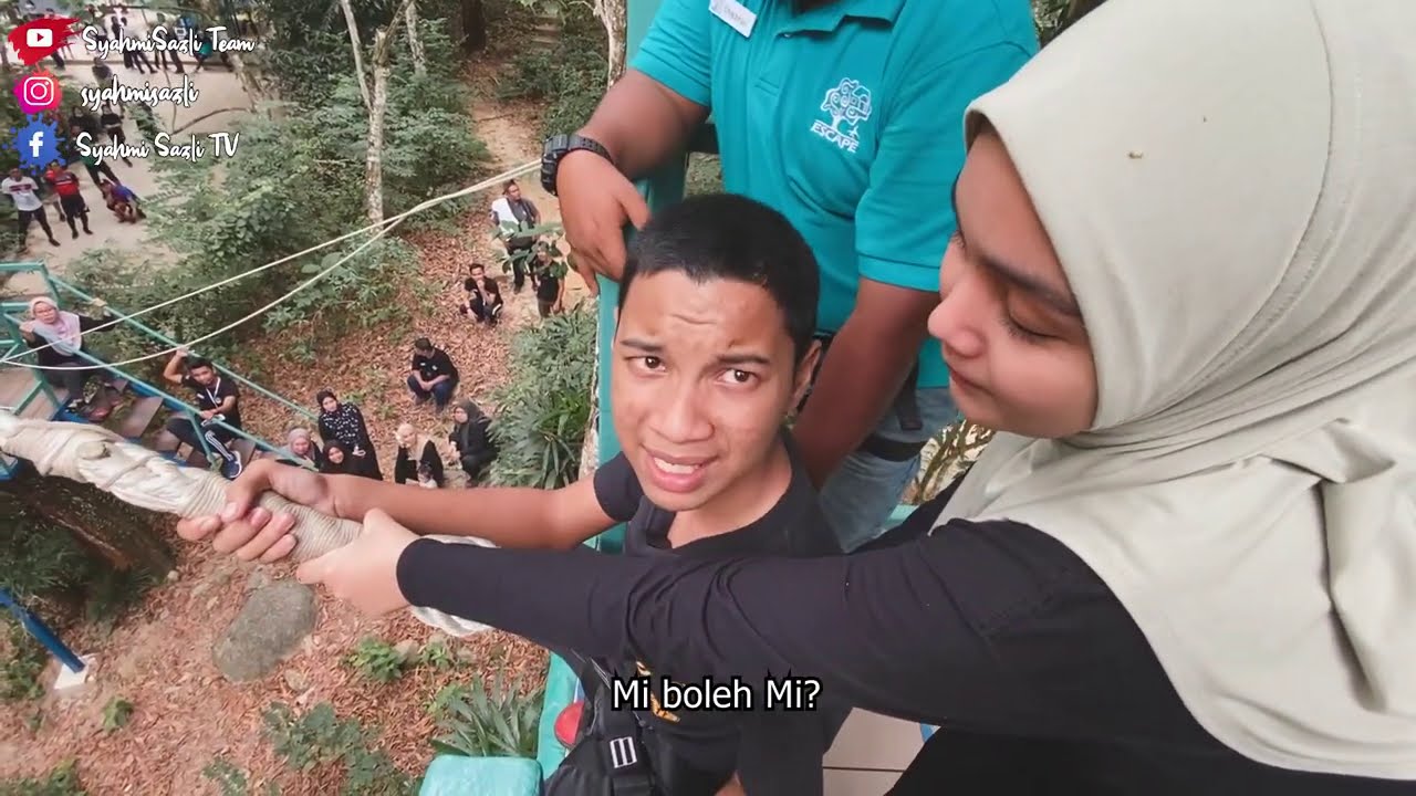 Main Gelongsor Terpanjang Di Dunia | Escape Penang