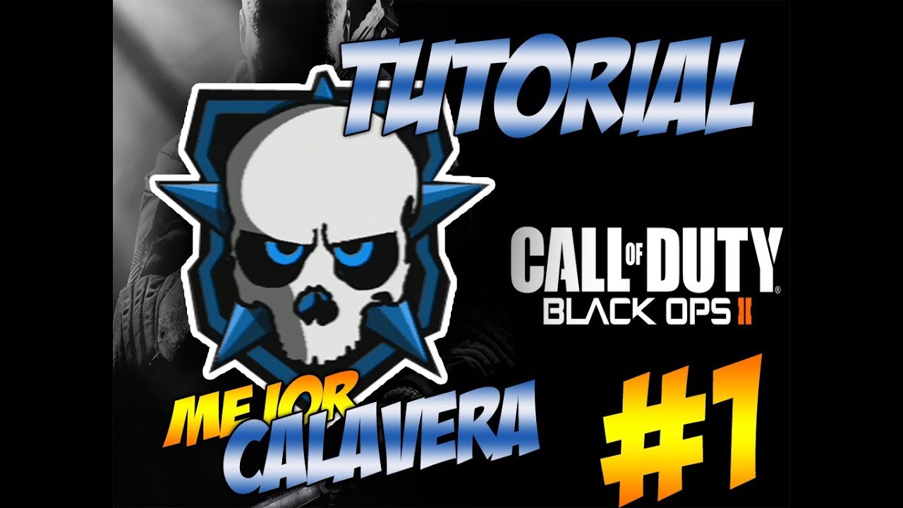 Black Ops 2 l Tutorial Emblema Calavera l #1