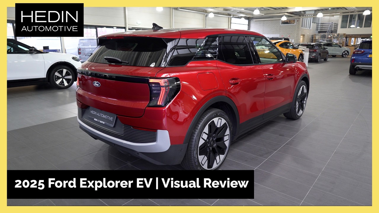 2025 Ford Explorer EV | Exterior, Interior, Infotainment | Visual Review