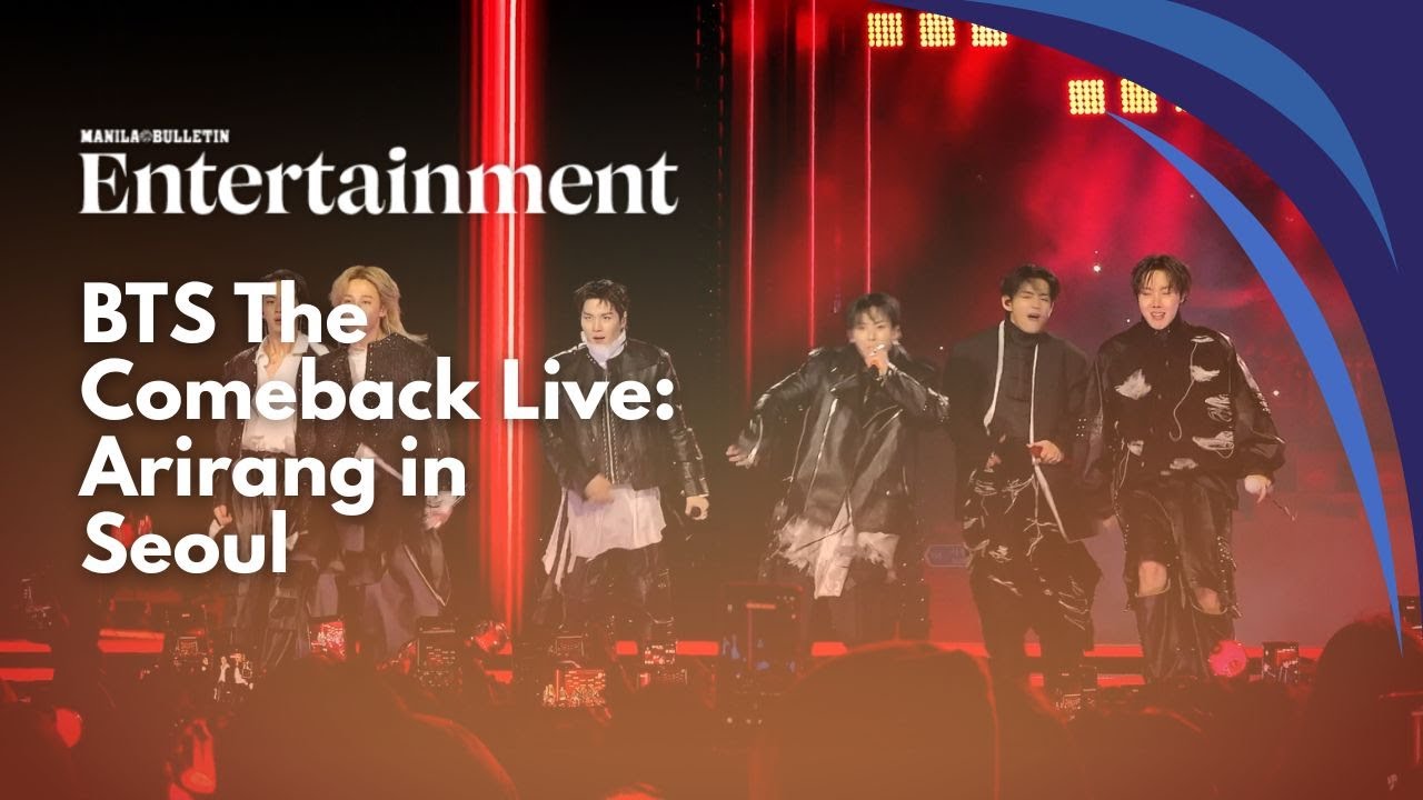 BTS The Comeback Live: Arirang in Seoul