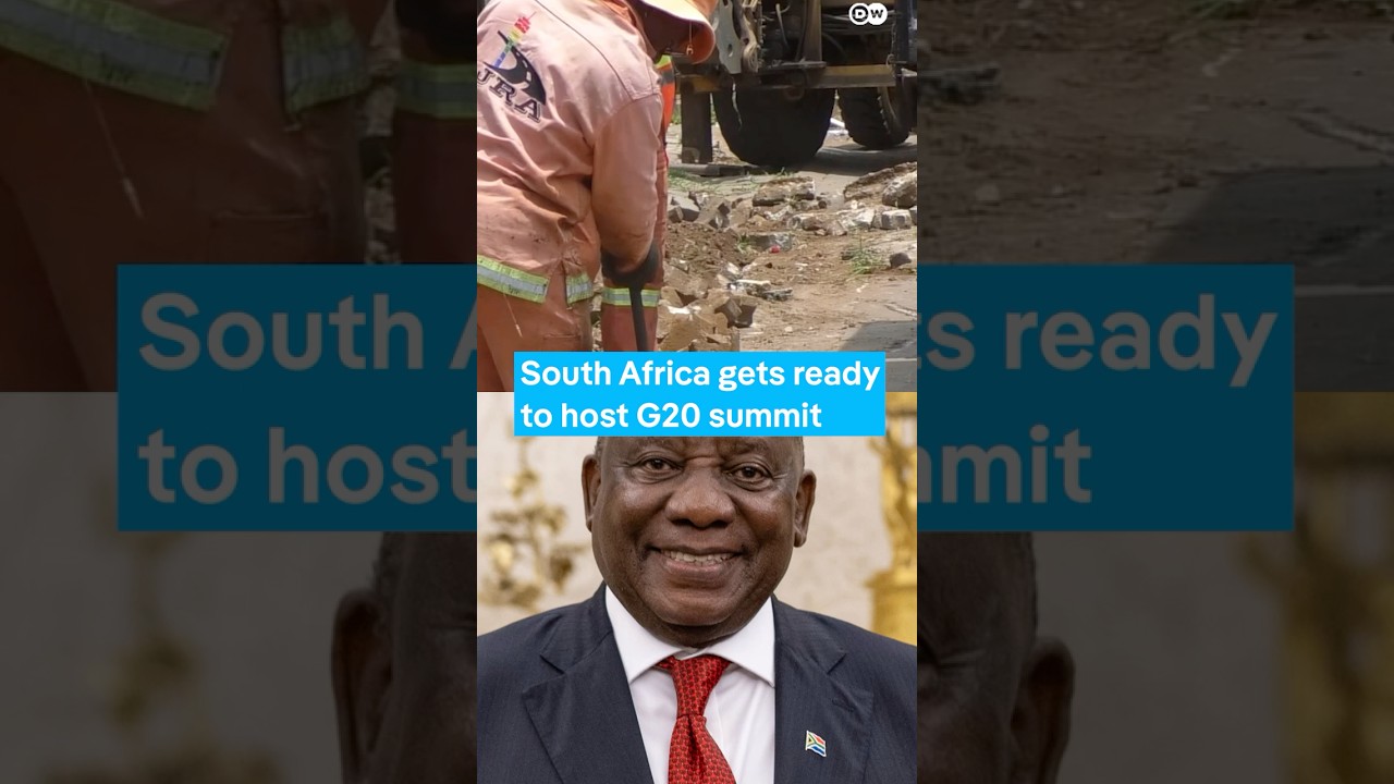 South Africa gets ready to host G20 summit
