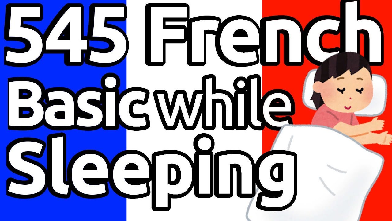 Learn 545 French Basic Vocabs and Phrases while you sleep