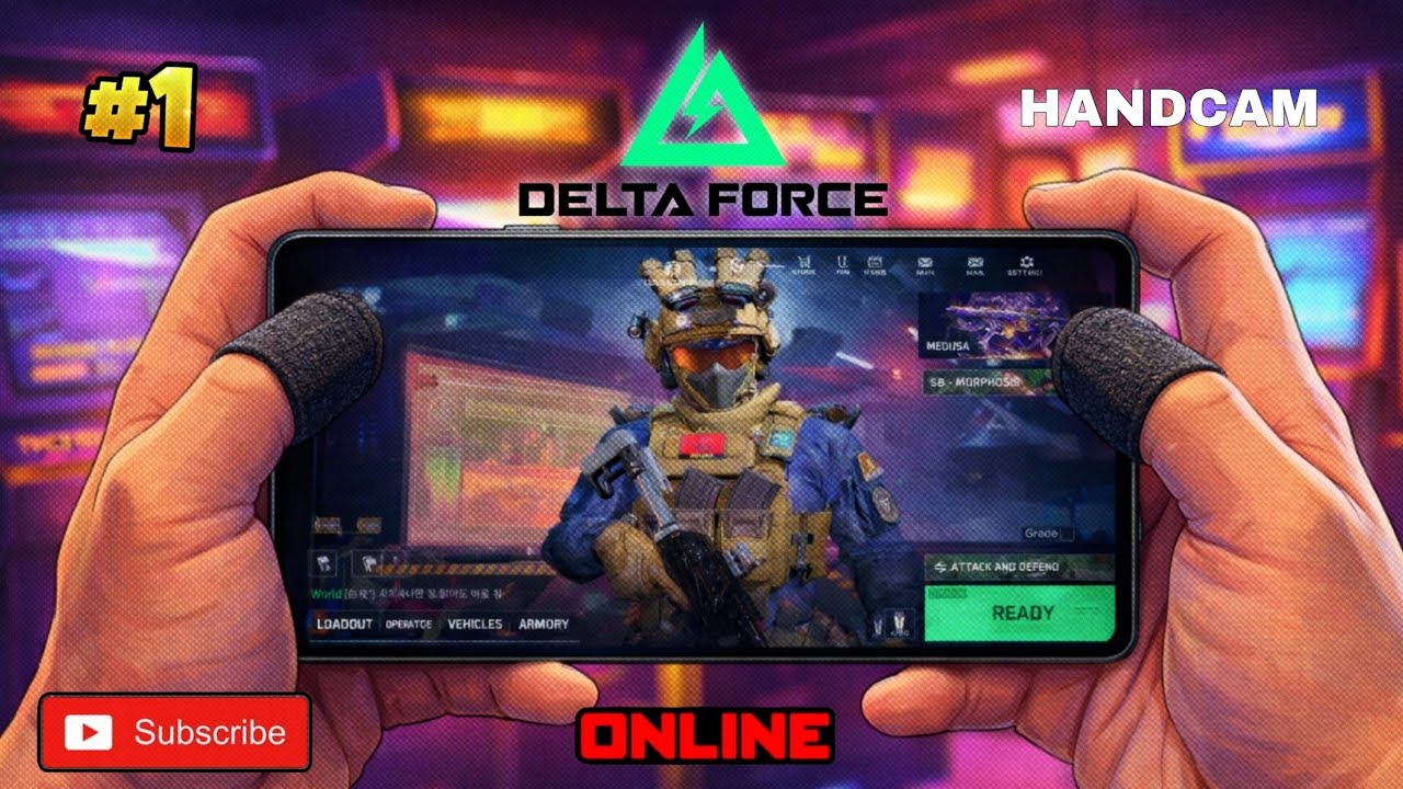 4-FINGER CLAW | HANDCAM | DELTA FORCE MOBILE 