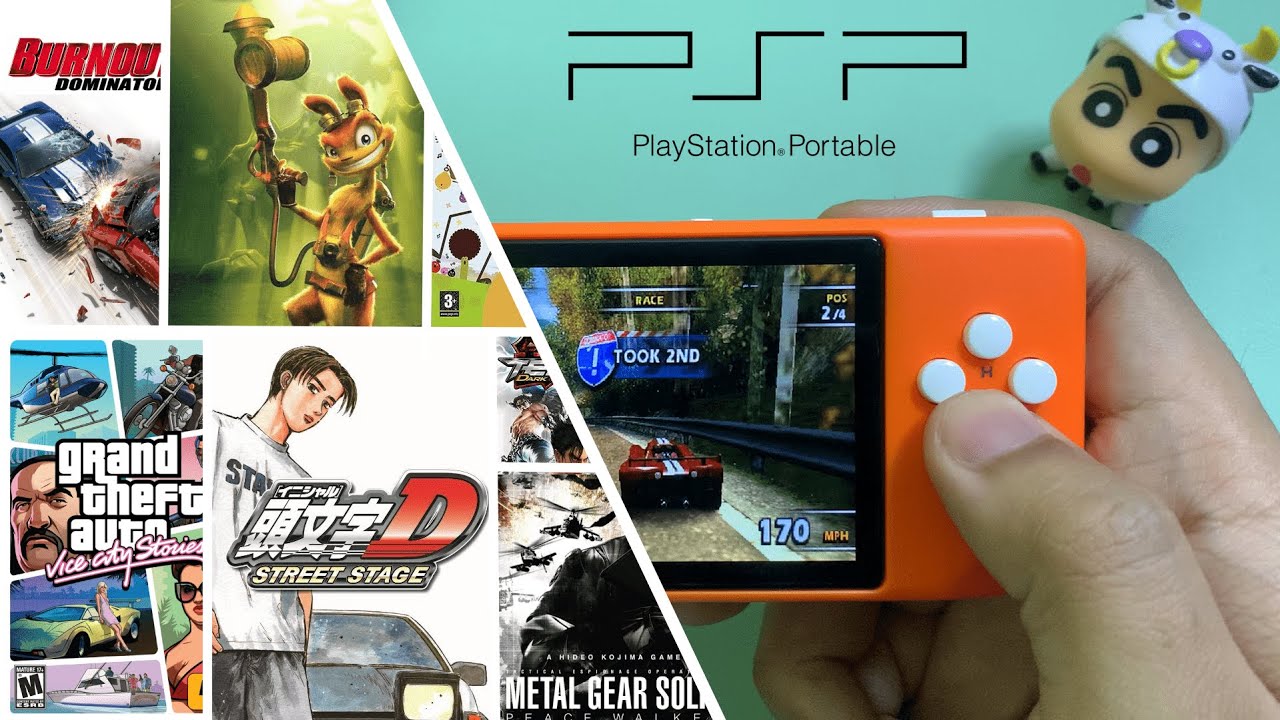 10 Game Populer PlayStation Portable (PSP) Test di Anbernic RG28XX