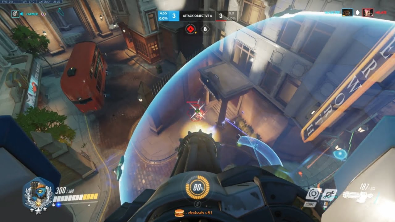 Overwatch Dafran: Может, это новый бог Бастиона? -Самый смешной геймплей-