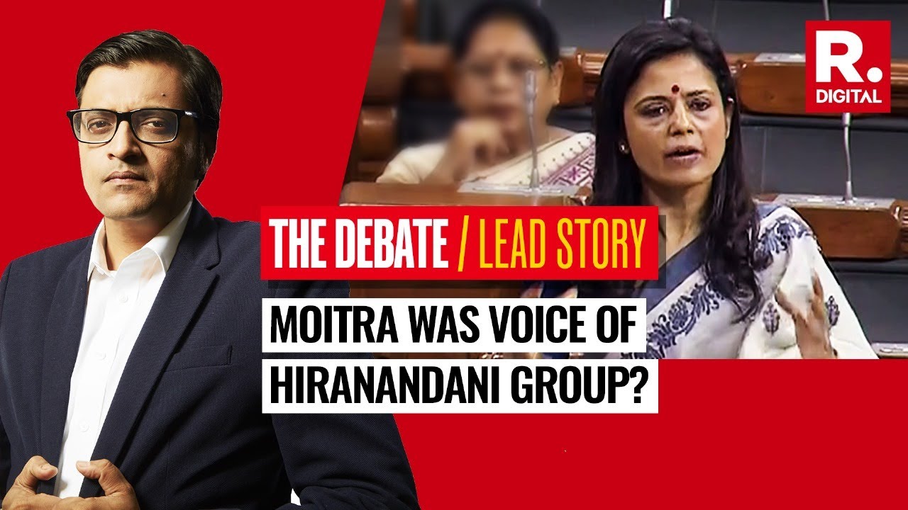 Arnab's Lead: Did Mahua Moitra take bribe to ask questions in Parliament