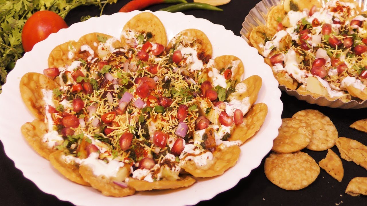 Papdi Chaat Recipe घर की बनी कुरकुरी पापड़ी से झट से बनओ ये चटकारे वाली पापड़ी चाट Papdi Chaat Recipe
