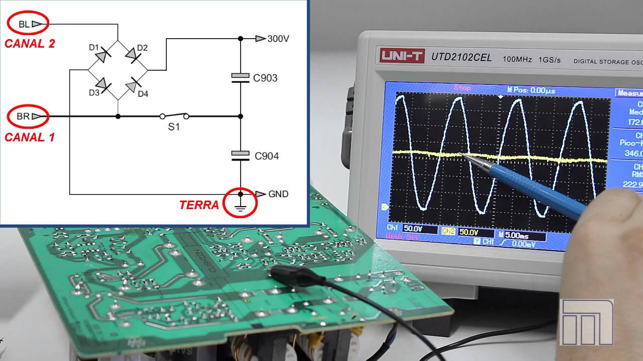 Dobrador de tensão nos mini systems LG