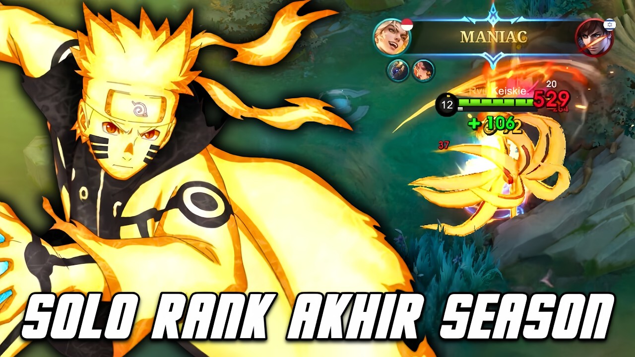 CARA WINSTREAK SOLO RANK DIAKHIR SEASON !? LUKAS HYPER SOLUSINYA ! AUTO GENDONG-GENDONG - MLBB