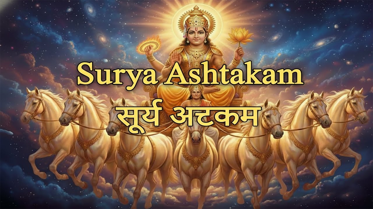 Surya Ashtakam I सूर्य अष्टकम I शक्तिशाली सूर्य प्रार्थना  I सफलता के लिए I Sunday Special