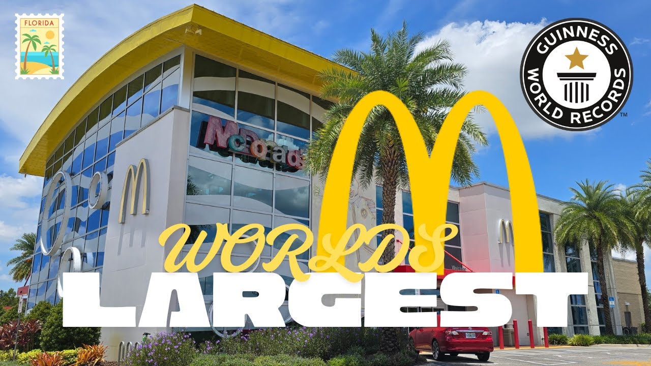 Inside the World’s Largest McDonald’s | Orlando, FL