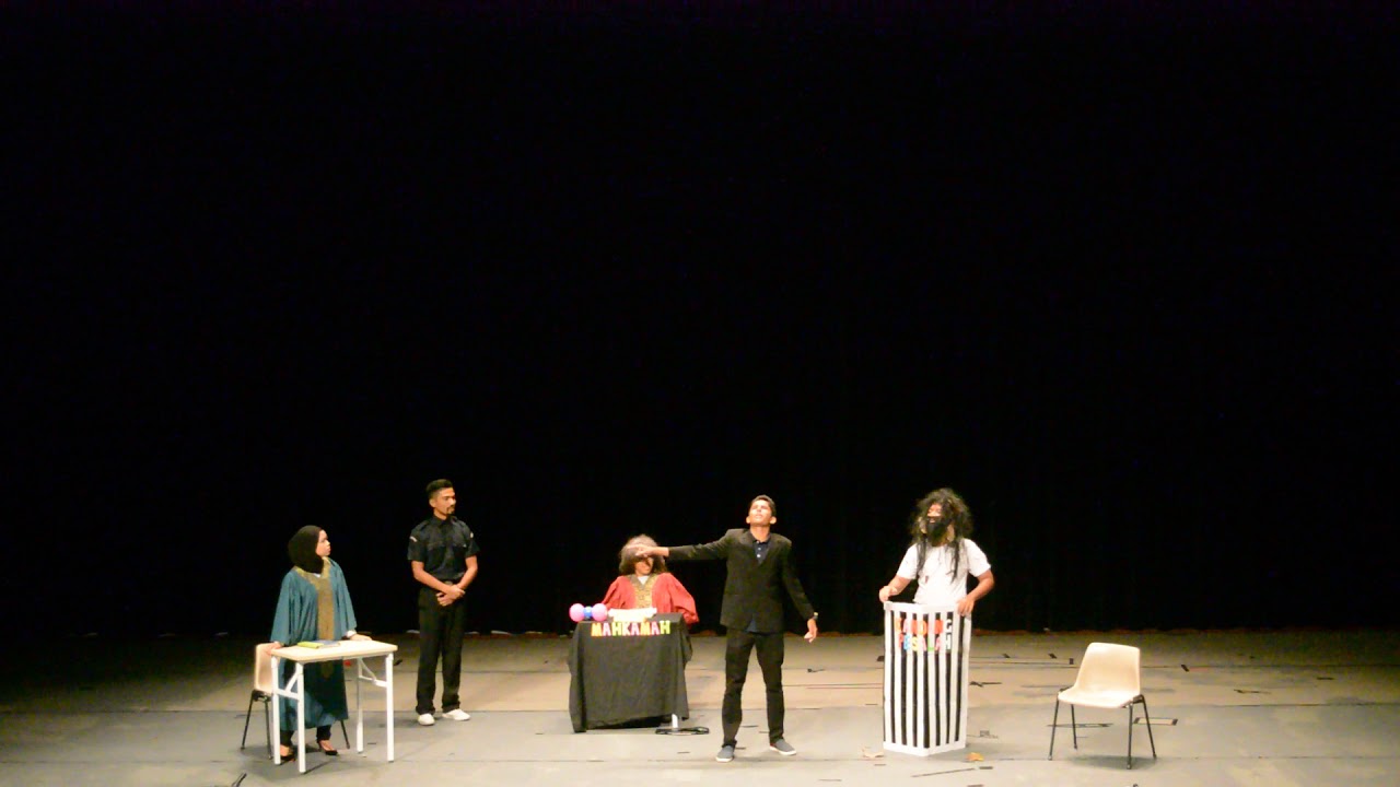 Naib Johan Drama KOMSAS W.P Kuala Lumpur 2017 (Sek Men Kebangsaan Seri Bintang Utara) Drama Mahkamah